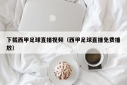 下载西甲足球直播视频（西甲足球直播免费播放）