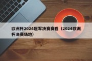 欧洲杯2024冠军决赛赛程（2024欧洲杯决赛场地）